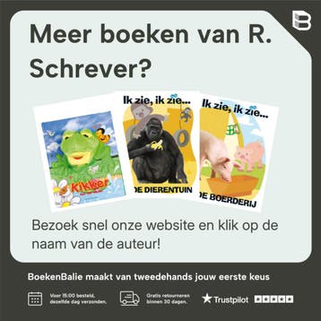 Eendje, wat kwek je veel! / Handpopboek - R. Schrever, Boeken, Kinderboeken | Baby's en Peuters, Verzenden, Gelezen, R. Schrever