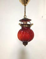 gold ruby - Lantaarn - Messing, Antiek en Kunst