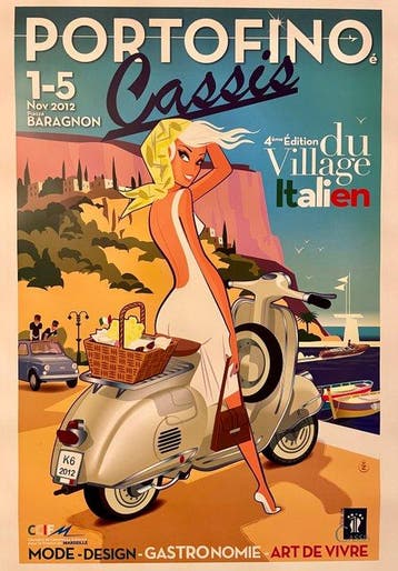 Monsieur Z - Portofino - Viva La Vespa - Année 2012