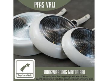 COOCK 19-Delige Pannenset - Gerecycled Aluminium -, Verzenden, Nieuw