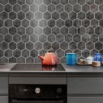 Zelfklevende Mozaïek Tegel - Afimera Antraciet Marble, Ophalen of Verzenden, Nieuw