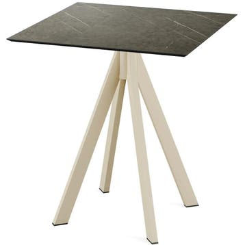 Inklapbare Tafel | INFINITY | HPL/RVS | Marmerlook Blad |, Verzenden, Nieuw in verpakking