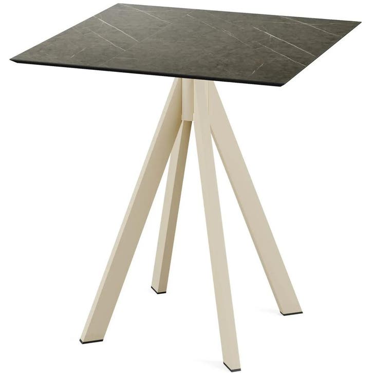 Inklapbare Tafel | INFINITY | HPL/RVS | Marmerlook Blad |, Zakelijke goederen, Horeca | Keukenapparatuur, Nieuw in verpakking