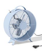 HEMA Tafelventilator retro Ø25.8cm blauw, Verzenden, Nieuw