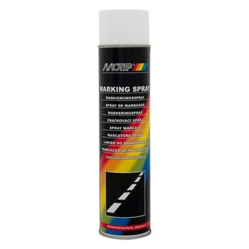 Motip wegenverf / markeringsspray wit, Verzenden, Nieuw