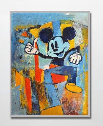 Nguyn V.L (1993) - The Mickey Legacy (24) 80 60 cm.