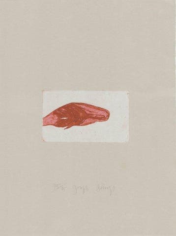 Joseph Beuys (1921-1986) - Spermwhale, Antiek en Kunst