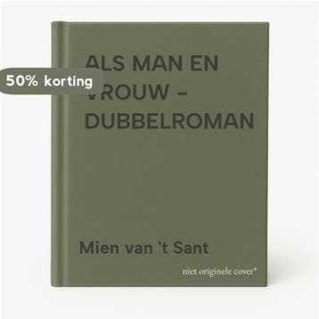 ALS MAN EN VROUW - DUBBELROMAN 9789025720711, Boeken, Streekboeken en Streekromans, Verzenden, Gelezen, Mien van 't Sant