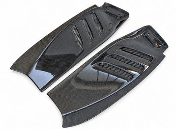 Ferrari F8 Spider carbon motorkap roosters set, Verzenden