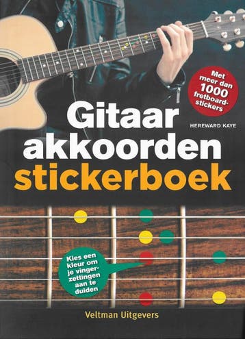 Gitaarakkoorden stickerboek - Hereward Kaye 9789048316625, Verzenden, Gelezen, Hereward Kaye