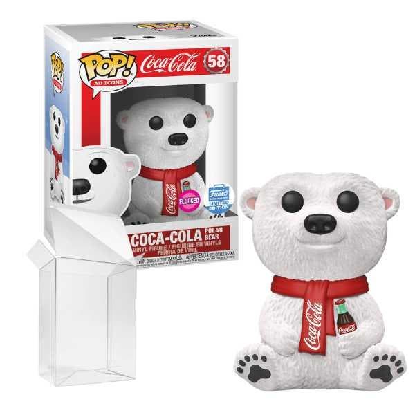 Funko Pop!  Coca-Cola Polar Bear (Flocked) #58  Edition, Verzamelen, Poppetjes en Figuurtjes, Verzenden