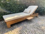 Zonkey Sunbed Loes – Luxe Houten Ligbed | NIEUW | LAATSTE, Ophalen of Verzenden, Nieuw, Hout, Inklapbaar