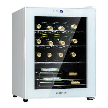 Wijnkoeler Wijnkoelkast 16 Flessen Wijnkast Klimaatkast, Refurbished, Ophalen of Verzenden, Minder dan 75 liter, Minder dan 45 cm