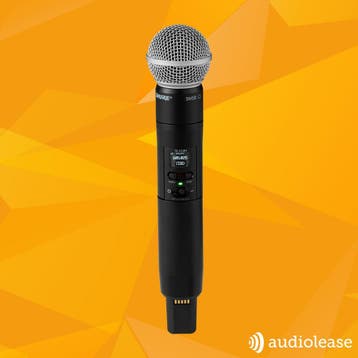 Shure SLXD2+ SM58 Handheld G65 (470 – 606 MHz), Muziek en Instrumenten, Ophalen of Verzenden, Nieuw, Zangmicrofoon, Draadloos