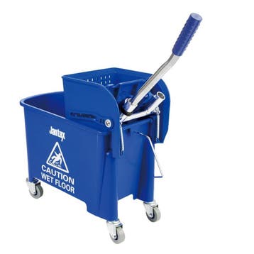 Jantex Kentucky rolemmer en wringer blauw 20L, Huis en Inrichting, Verzenden, Nieuw