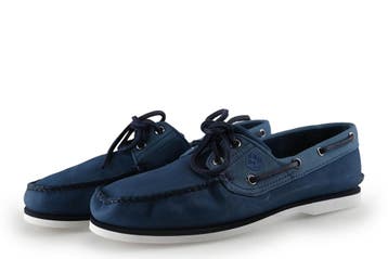 Timberland Bootschoenen in maat 43½ Blauw, Kleding | Heren, Schoenen, Timberland, Boots, Zo goed als nieuw, Verzenden