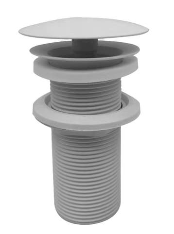 UniMatch open afvoerplug verlengd 5/4 mat wit, Ophalen of Verzenden, Nieuw