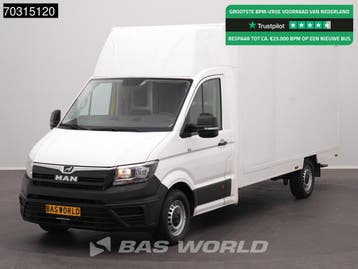 MAN TGE 3.100 Bakwagen Verkoopwagen Foodtruck Meubelbak Koff, Stof, Gebruikt, Euro 6, MAN