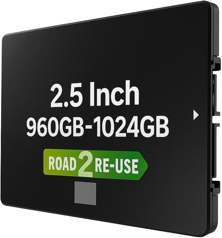 SSD 960GB - 1024GB - 2,5 inch, Computers en Software, Harde schijven, Refurbished, Verzenden