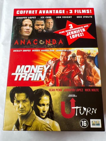 FILMBOX / ANACONDA / MONEY TRAIN / U TURN (IMPORT WITH DUTCH, Verzenden, Gebruikt
