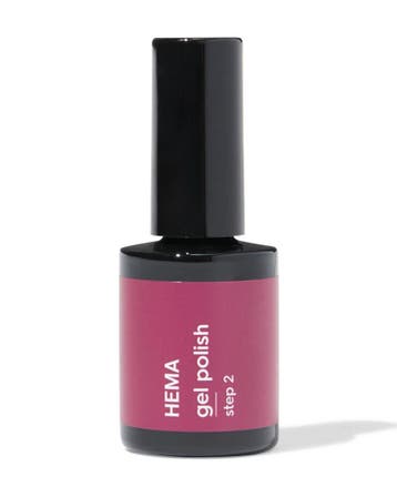 HEMA Gel nagellak 57 plum red, Verzenden, Nieuw