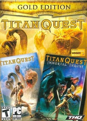 Titan Quest - Deluxe Edtion & Expansion PC (PC Games), Spelcomputers en Games, Games | Pc, Zo goed als nieuw, Ophalen of Verzenden
