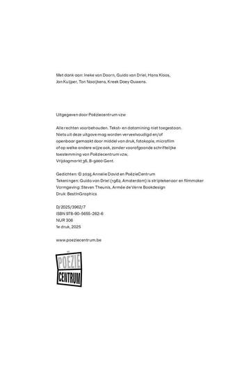 Onvolledig alfabet 9789056552626 Annelie David, Verzenden, Zo goed als nieuw, Annelie David