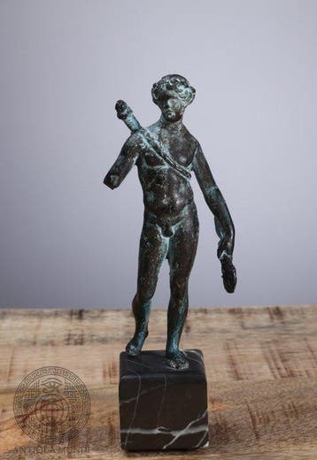Oud-Romeins, Keizerrijk Brons Bronzen beeld van Apollo –