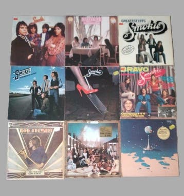 6 x Smokie + 2 x Electric Light Orchestra ELO + 1 x Rod, Nieuw in verpakking