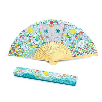 Djeco creatieve waaier Koneko - knu van €9,99 voor €5,00, Ophalen of Verzenden, Nieuw