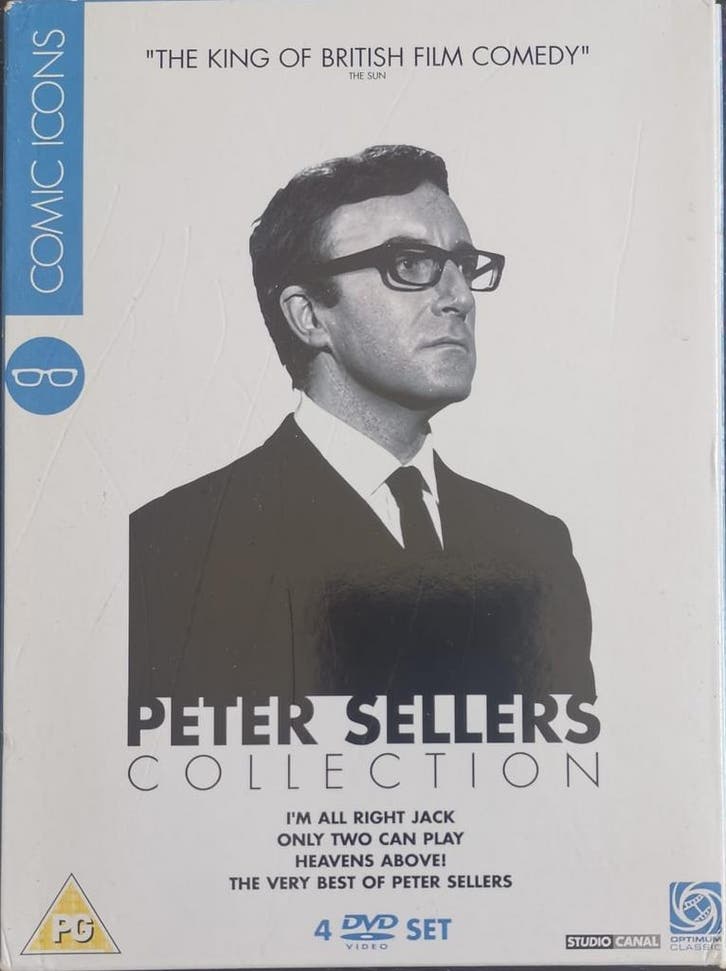 Peter Sellers collection (4 disc)           Gratis verzenden, Cd's en Dvd's, Dvd's | Tv en Series, Zo goed als nieuw, Boxset, Overige genres