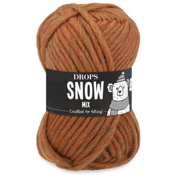 DROPS Snow / Eskimo Mix - 86 koper - Wol Garen, Ophalen of Verzenden, Nieuw