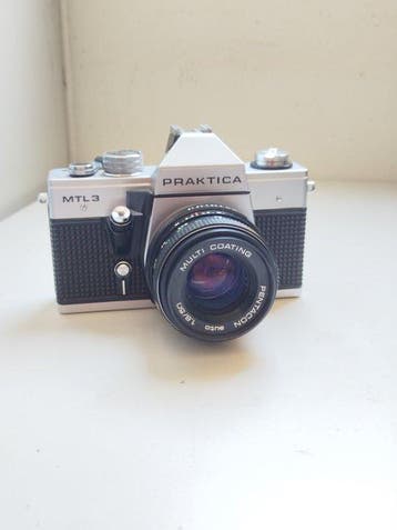 Praktica MTL 3 + Pentacon 1,8/50mmm | Analoge camera, Nieuw
