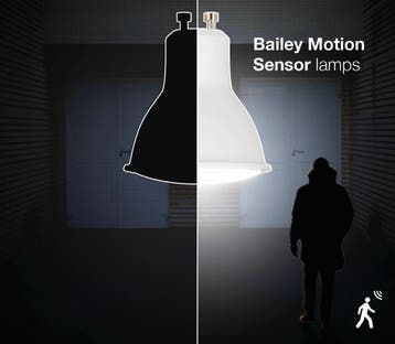 Bailey LED GU10 spot met bewegingssensor 4.5W 2700K 300lm..., Huis en Inrichting, Ophalen of Verzenden, Nieuw