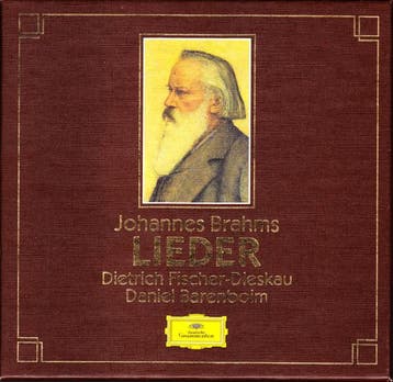 cd box - Johannes Brahms - Dietrich Fischer-Dieskau, Dani..., Verzenden, Zo goed als nieuw