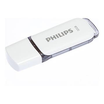 USB stick | Philips Snow | 32 GB | 2 stuks (USB A, USB 2.0), Verzenden, Nieuw, Philips