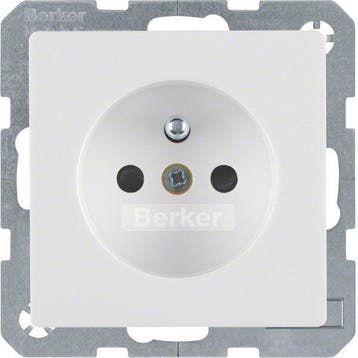 Hager Berker Q.1/Q.3 Wandcontactdoos (WCD-schakelmateriaal), Verzenden, Nieuw, Overige typen