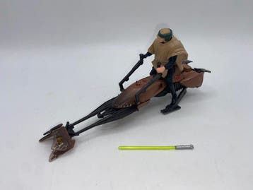 Hasbro - Star Wars - Speeder Bike with Luke Skywalker in, Nieuw
