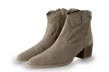 Freeflex Enkellaarzen in maat 41 Beige, Kleding | Dames, Verzenden, Beige, Lage of Enkellaarzen, Zo goed als nieuw