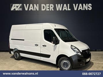 Opel Movano | 2.3 CDTI L2H2 Euro6 Airco | Navigatie | Camera, Gebruikt, Euro 6, Wit, Dealer onderhouden