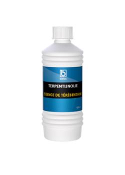 Bleko terpentijnolie 500 ml, fles, Verzenden, Nieuw