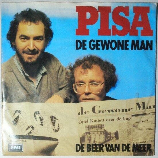 Pisa - De gewone man - Single, Cd's en Dvd's, Vinyl Singles, Verzenden