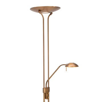 Mexlite vloerlamp Biron 7500BR 2dekansje, Ophalen, Overige materialen, Nieuw, Klassiek