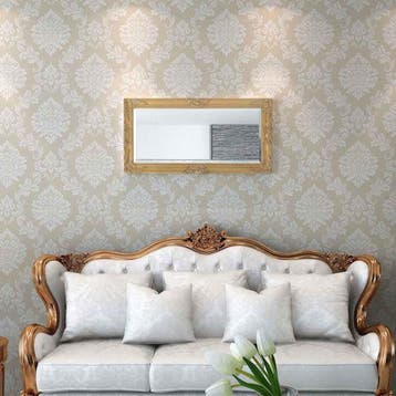 vidaXL Wandspiegel Barok 100 x 50 cm goud, Huis en Inrichting, Verzenden, Nieuw