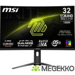 MSI MAG 321CUPDF 32  Ultra HD 160Hz Curved Dual Mode Gaming, Verzenden, Nieuw, MSI