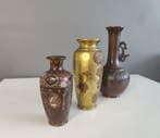 Vaas - Brons, Emaille, Cloisonne - Japan - Meiji periode