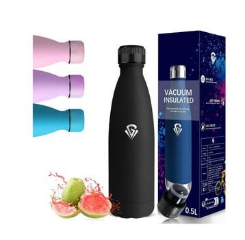 Isotherme roestvrijstalen drinkfles 500 ml voor kinderen,..., Verzenden, Nieuw