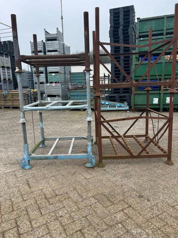 Bouwpallet, stapelpallet, Stapelbaar, Bouwpallets, partij, Ophalen, Gebruikt, 100 cm of meer, 60 cm of meer