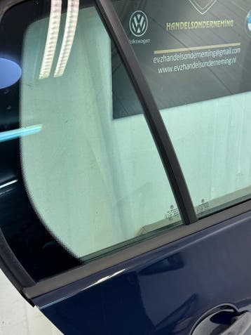VW Golf V portier 4-deurs rechts achter bj.2009 kleur blauw, Auto-onderdelen, Gebruikt, Rechts, Volkswagen, Deur