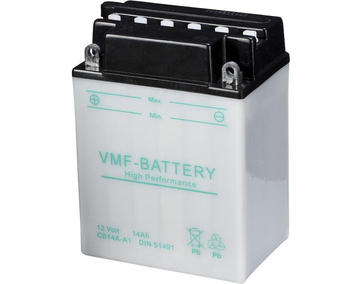 VMF Powersport accu | CB14A-A1 | 12V 14Ah, Auto-onderdelen, Accu's en Toebehoren, Ophalen of Verzenden